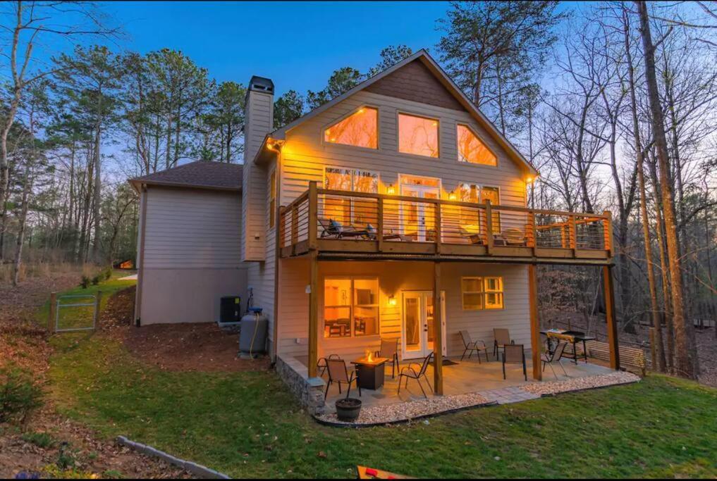 Peaceful Modern Chalet In Ellijay Esterno foto